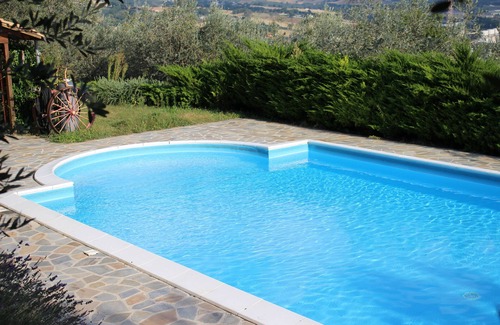 Gualdo Cattaneo Apartment | "Spoleto" appartement, in the Villa di Castello is situated in the middle of an olive garden.