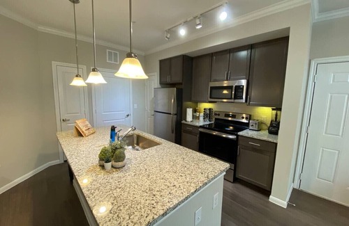 Spring Apartment | Spring Modern 1 BR King Long term fully equipped