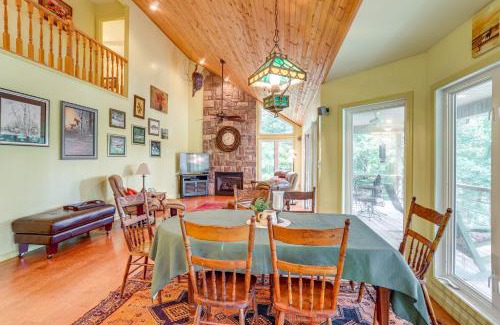 Mammoth Spring House | Spring River Vacation Rental with Deck and Views