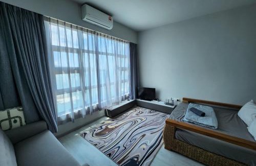 Downtown Kota Kinabalu Apartment | SSKK30 Corner Sunset Seaview Mountain 2BR 6pax@JQ