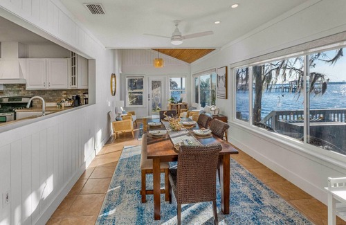 St. Augustine Cottage | St. Augustine Riverfront Cottage with Brand New Dock!
