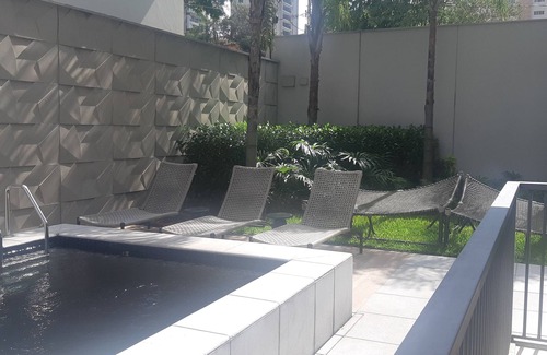 Santo Amaro Apartment | Studio Brooklin - Varanda , Ótima Localização