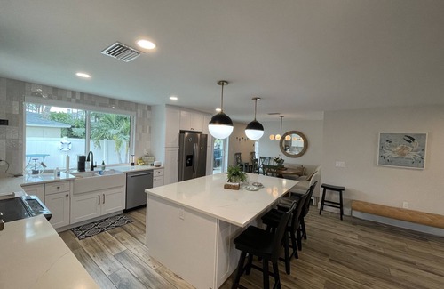 St. Pete Beach House | St Pete Beach Home with swimming pool located steps away from the Sandy Beach
