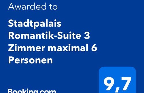 Bautzen Apartment | Stadtpalais Romantik-Suite 3 Zimmer maximal 6 Personen