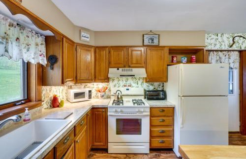 Stamford House | Stamford Farmhouse with Deck in Catskill Foothills