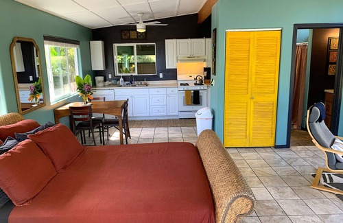 Kehena House | Starlit Skies, 1.5 miles to Black Sand Beach, Pet Friendly, Lava Fields, Private