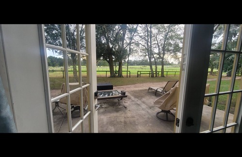 Fellowship Apartment | Stay and Ride Romantic ‘King Suite Plus” with Deck on a Dude Ranch. Horses!