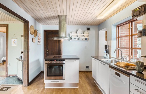 Farso House | Stay by the Limfjord in this large and very well-equipped holiday home.