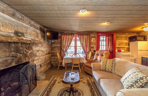Bland Cabin | Stay in a 200 Year Old Log Cabin with Modern Conveniences