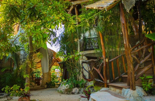 Puerto Morelos House | Stay in La Palapa at La Quinta Orquídea, the most zen b&b in Puerto Morelos