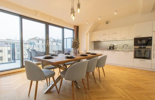 Zizkov Apartment | Stay Inn | Unique Duplex w/AC, 2 BDR and Terrace