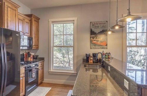 Bear Lake Reserve Condo | Stay near the tree tops! Think fall festivals and changing leaves!