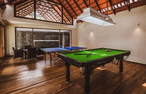 Somvarpet Villa | StayVista at Acacia Villa One - Free Breakfast, Pool, Gym & Indoor Games