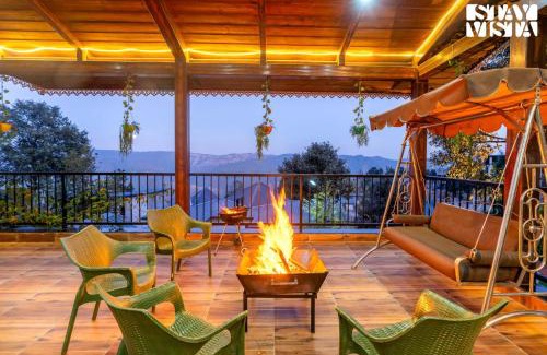 Kaul Villa | StayVista at The Kafal Villa with BBQ & Lawn