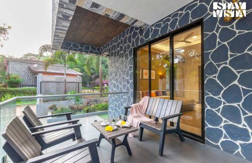 Kune Village Villa | StayVista's Greystone Estate with Pool, Terrace, and Snooker Table