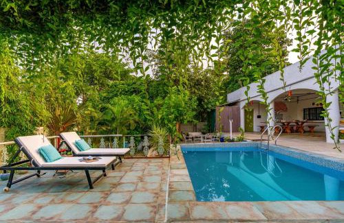Khawasa Villa | StayVista's Suman Vatika - Pench - Outdoor Pool, Rainshower & Terrace