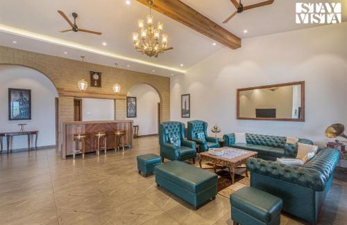 Palghar Villa | StayVistas Nyra Farms - Hill-view villa with Pool, Indoor & Outdoor games, & Lawn with Gazebo