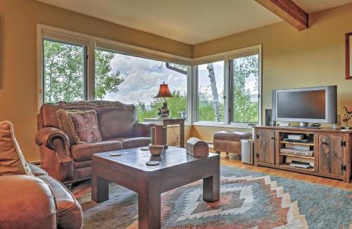 Elk River Estates House | Steamboat Springs Home with Hot Tub and Mtn Views