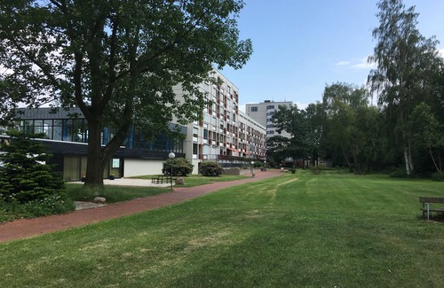 Region Hannover District Apartment | Steinhude with sea view, pool and sauna