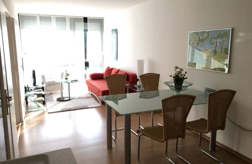 Region Hannover District Apartment | Steinhude with sea view, pool and sauna