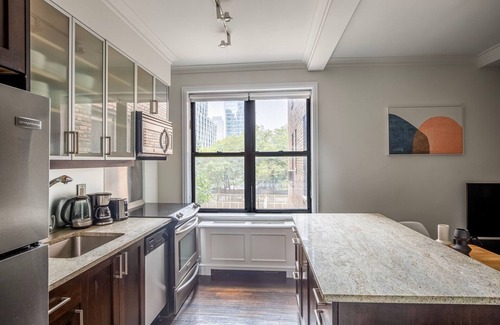 Lincoln Square Apartment | Stellar UWS 1BR w/Doorman & Gym, close to Central Park, by Blueground