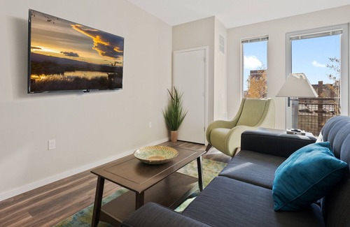 Crossroads Arts District Condo | Step into a World of Comfort and Entertainment w/ our Amazing Movie Theatre 352