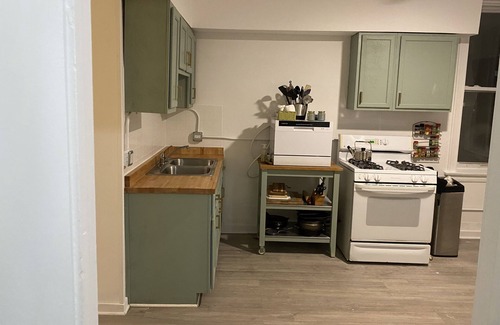 Chicago Apartment | Steps from 606 bike trail near Logan Square and near CTA trains