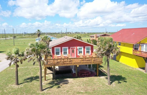 Bermuda Beach Cottage | Steps from Beach! Pet friendly home with an abundance of beach and ocean views