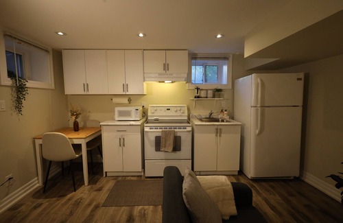 Woodbine Heights Apartment | Steps from Woodbine Station! Private apartment just off the Danforth