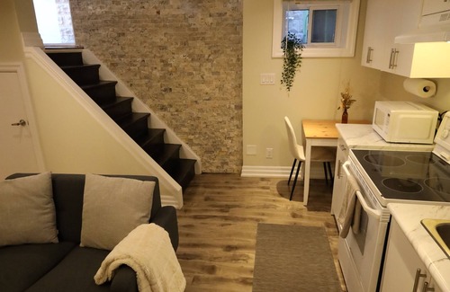 Woodbine Heights Apartment | Steps from Woodbine Station! Private apartment just off the Danforth