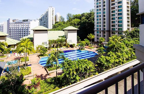 Tanjung Bungah Condo | Steps to Beach. Nicely renovated with Huge Pool