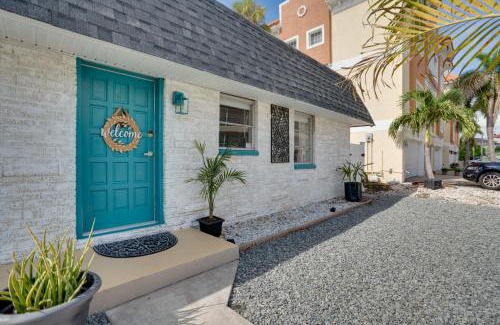 Redington Shores House | Steps to Gulf Updated Duplex in Redington Shores!