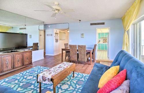 South Patrick Shores Apartment | Steps to Sand Satellite Beach Condo with Views!