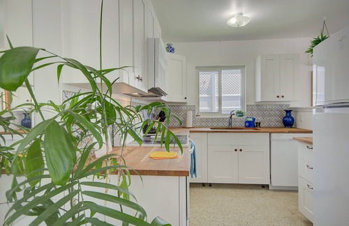 Indian Rocks Beach Apartment | Steps to the Beach, No Car Needed, Completely Permitted Remodel + King Size Bed!