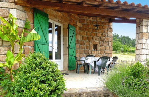 Chambonas House | Stone cottage with shared pool, Chambonas