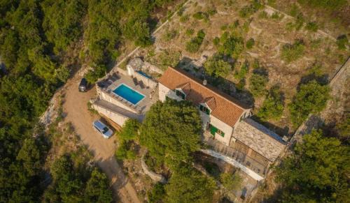 Dol House | Stone Dalmatian House Modern, Stylish with Pool