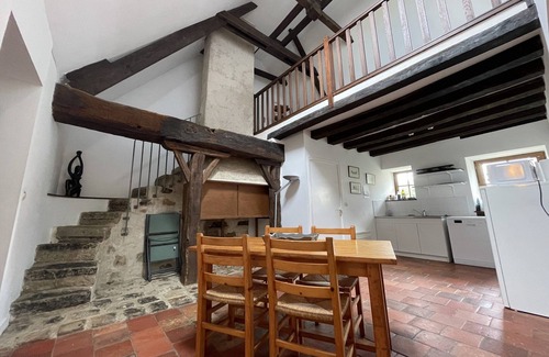 Thoree-les-Pins House | Stone House in Sarthe with Historic Chapel