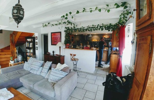 Polignac House | Stone house with garden in a typical village near Le Puy en Velay