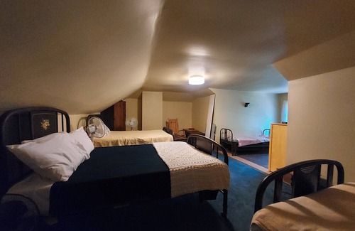 Solon Springs Cabin | Stone Lodge: Authentic Northwoods Charm A Stone's Throw from the Lake.