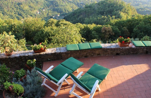 Barga Villa | Stone Villa on Front Edge of 2000 Year Old Tuscan Hilltop Village