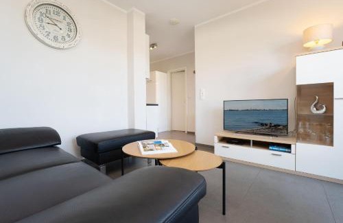 Fehmarnsund Apartment | Strandresidenz Vogelflug App 12