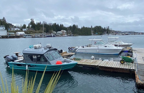 Tofino Cabin | Strawberry Island Resort Floating Cabin Rentals .