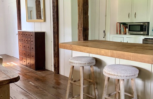Westbrook Center House | Stroll to beach at charming, historical, rustic home w/expansive yard & pool.