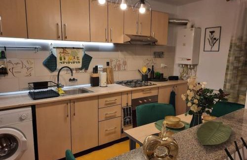 Sector 4 Apartment | Studio încântător cu parcare gratuită în rezidență