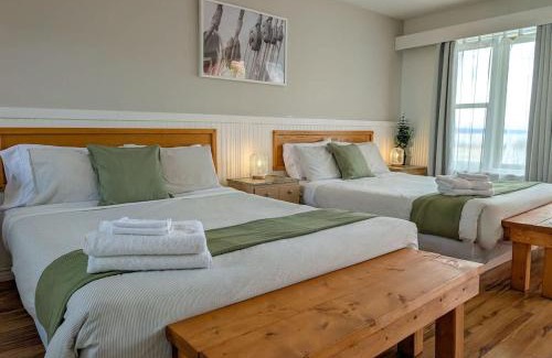 Ste Anne de Beaupre Apartment | Studio 17 - 2 min du Bord de l'eau Foyer & Barbecue