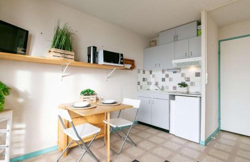 Pla d'Adet Apartment | Studio 4 pers. avec balcon et accès direct aux pistes à Saint-Lary-Soulan - FR-1-296-488