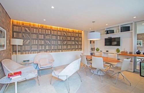 Santo Amaro Apartment | Studio 517 - Perfeito para viagens e negócios - Próximo a Hípica, TransamericaExpoCenter, Autódromo Interlagos, Vibra, Consulado EUA e CGH