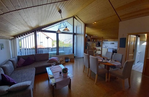 Bohringen Apartment | Studio apartment 62 sqm, 1 bedroom, balcony, max. 2 persons