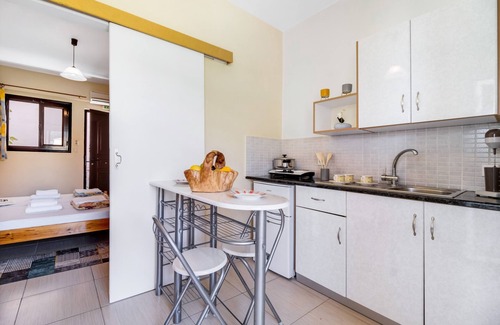 Vassiliki Apartment | Studio Apartment 'Aias' with Sea View, Wi-Fi and Air Conditioning