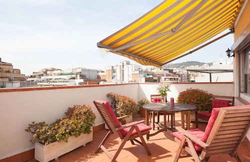 El Camp de l'Arpa del Clot Apartment | Studio apartment Barcelona with terrace